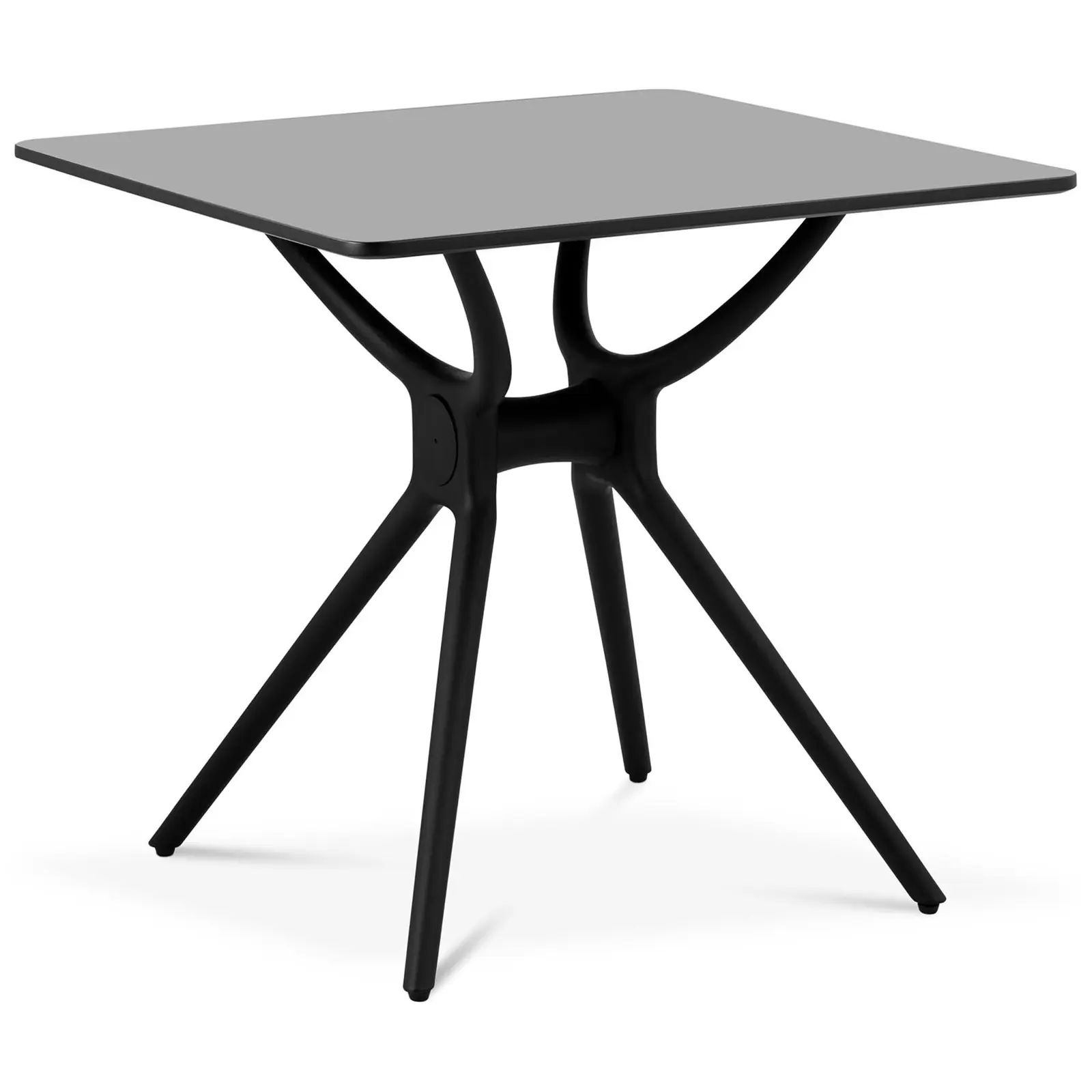 Stůl čtvercový 80 x 80 cm černý - Cateringové stoly Fromm & Starck