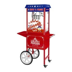 Stroj na popcorn vč. vozíku USA design - Stroje na popcorn Royal Catering