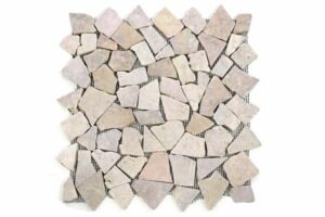 Divero Garth 554 Mramorová mozaika béžová/růžová 11 sítěk