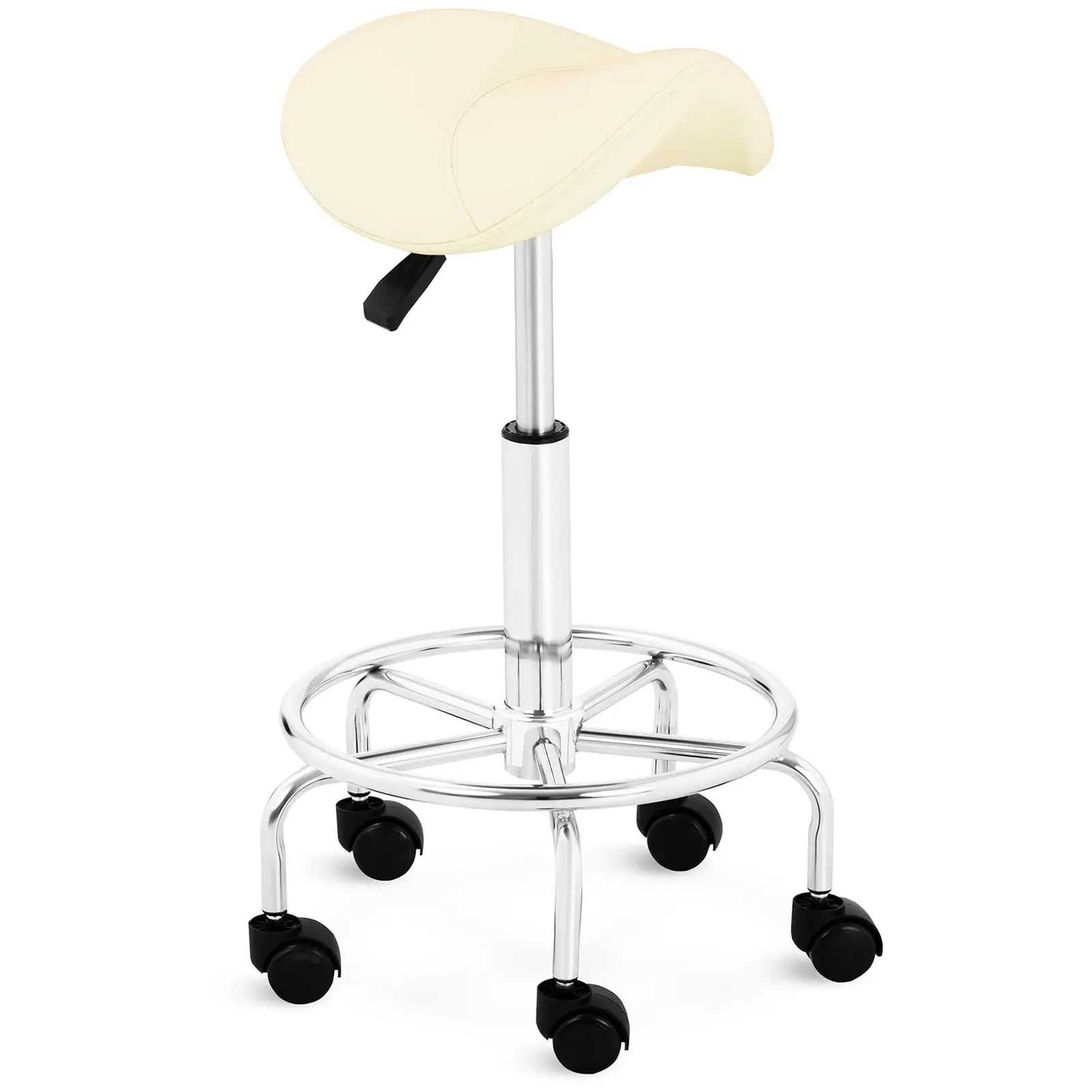 Sedlová židle 570–690 mm 150 kg Béžová - Sedlové židle physa