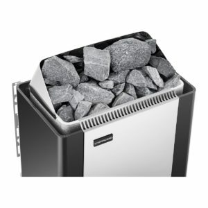 Saunová kamna – 8 kW – 30 až 110 °C – se zabudovaným ovládáním