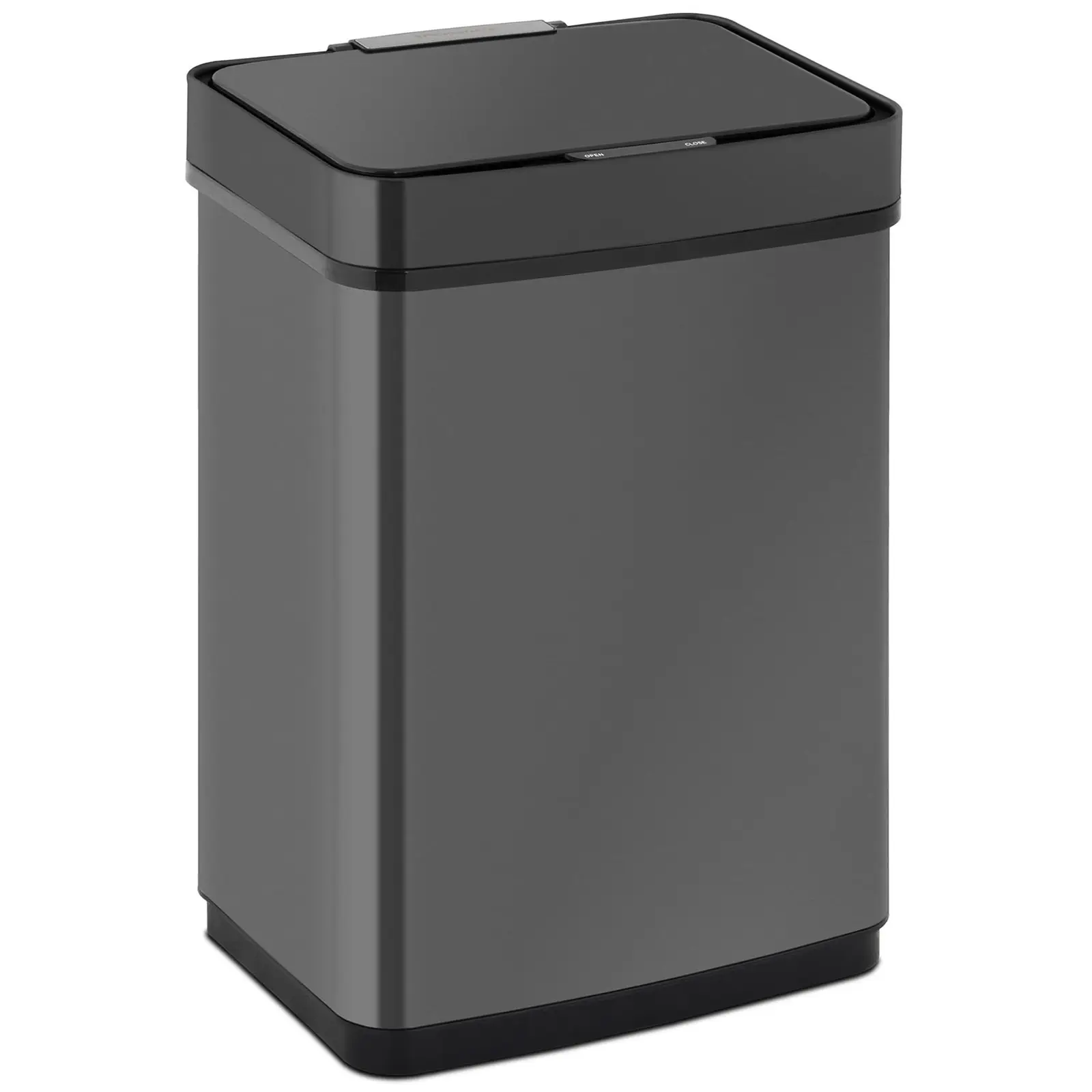 Bezdotykový odpadkový koš 50 L černý hranatý - Koše na odpadky Fromm & Starck