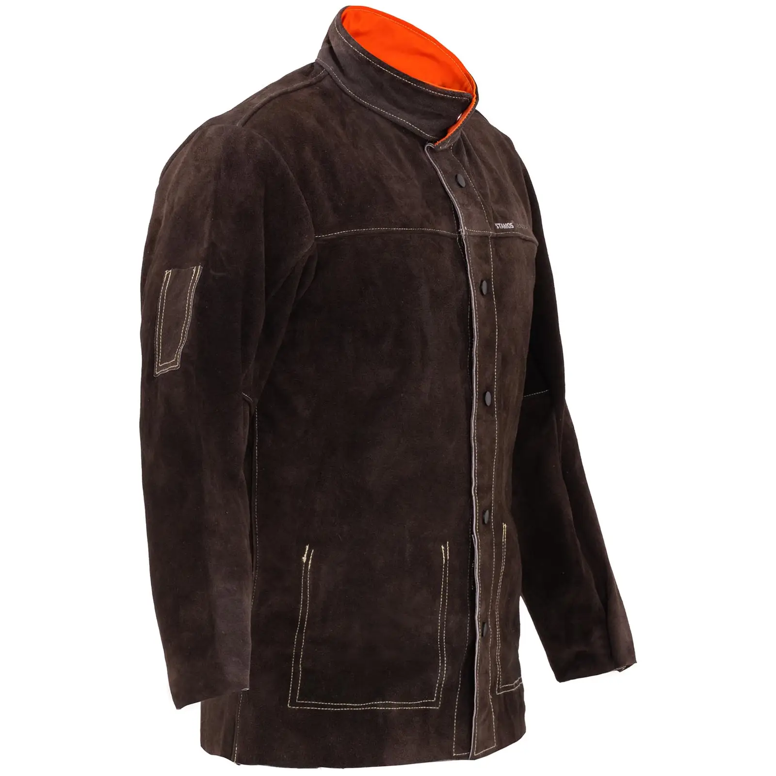 Svářečská bunda z telecí štípenkové usně velikost XL - Svářečské bundy Stamos Welding Group