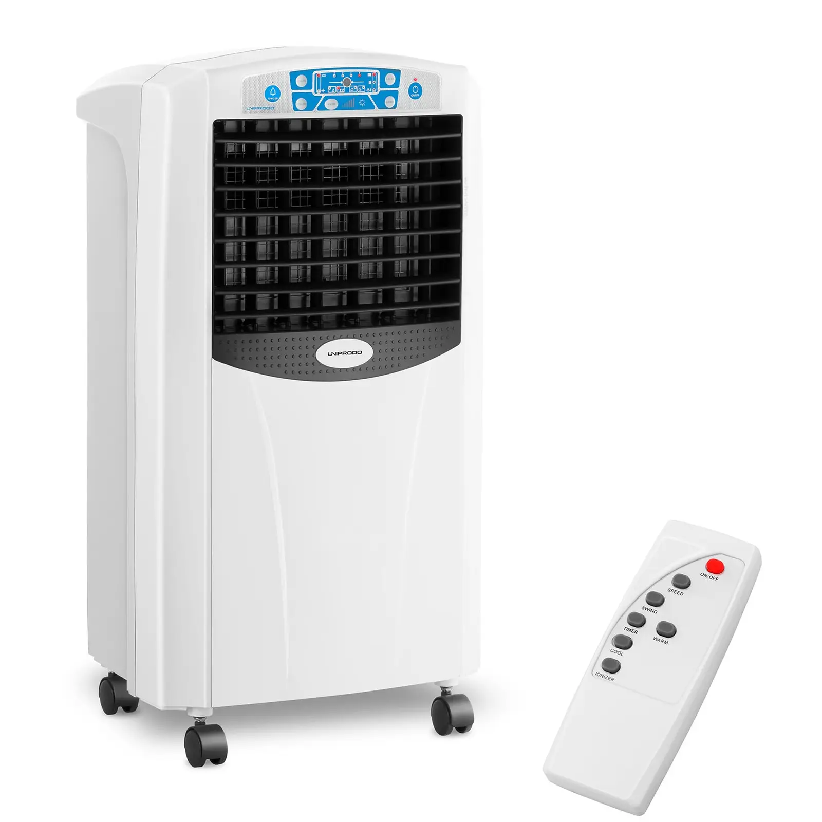 Ochlazovač vzduchu mobilní s funkcí topení 5 v 1 nádrž na vodu 6 l - Ochlazovače vzduchu Uniprodo