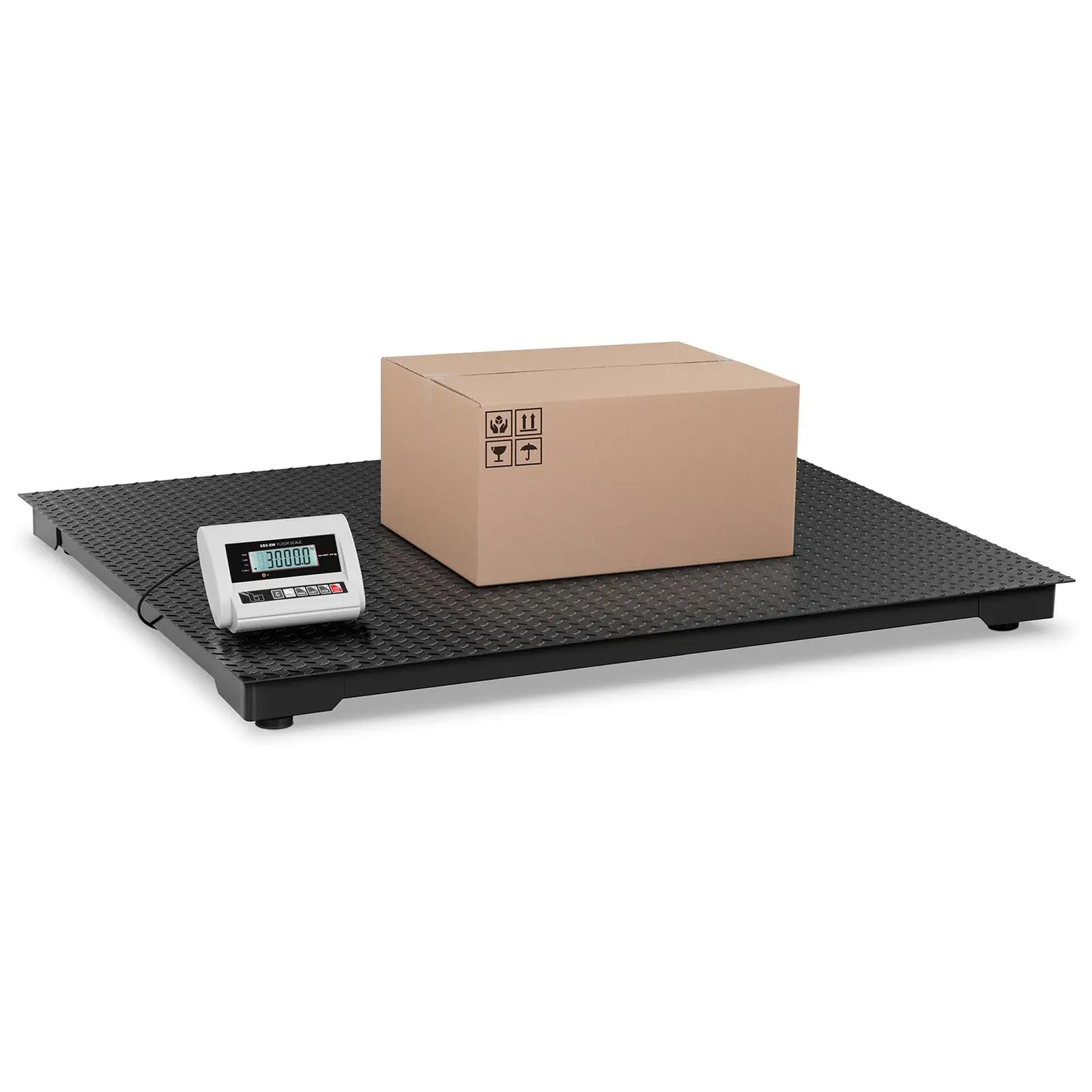 Podlahová váha ECO 3 000 kg / 1 kg LCD - Podlahové váhy Steinberg Systems