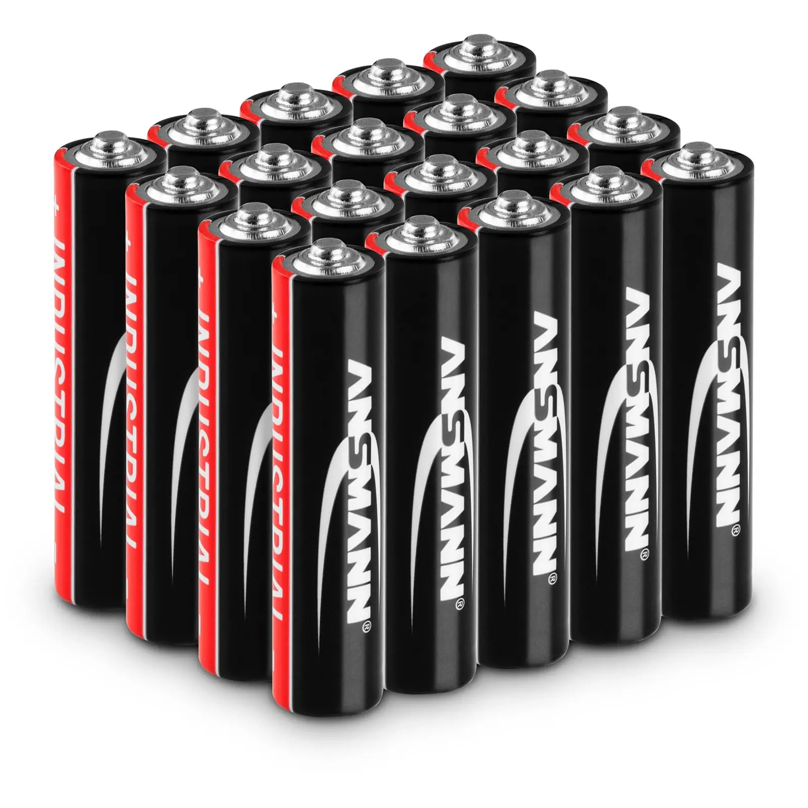 Alkalické baterie INDUSTRIAL mikrotužkové 20 x AAA LR03 1