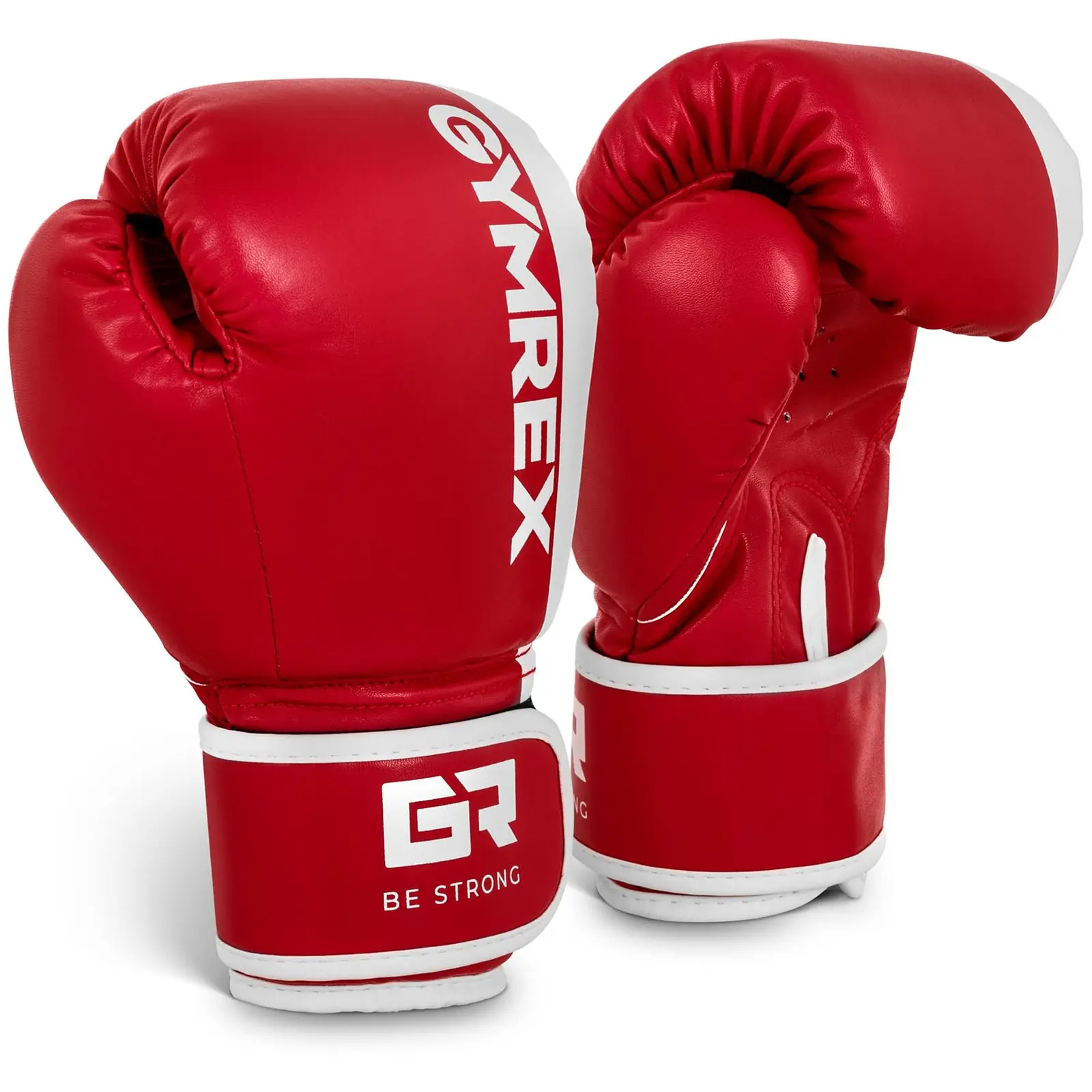Dětské boxerské rukavice 6 oz červenobílé - Gymrex
