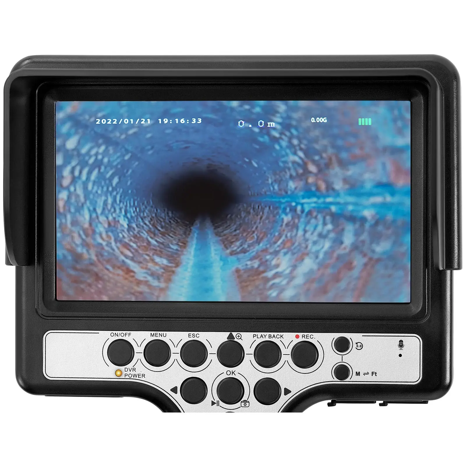 Inspekční kamera 60 m 42 LED 7" barevný displej TFT - Endoskopické kamery Steinberg Systems
