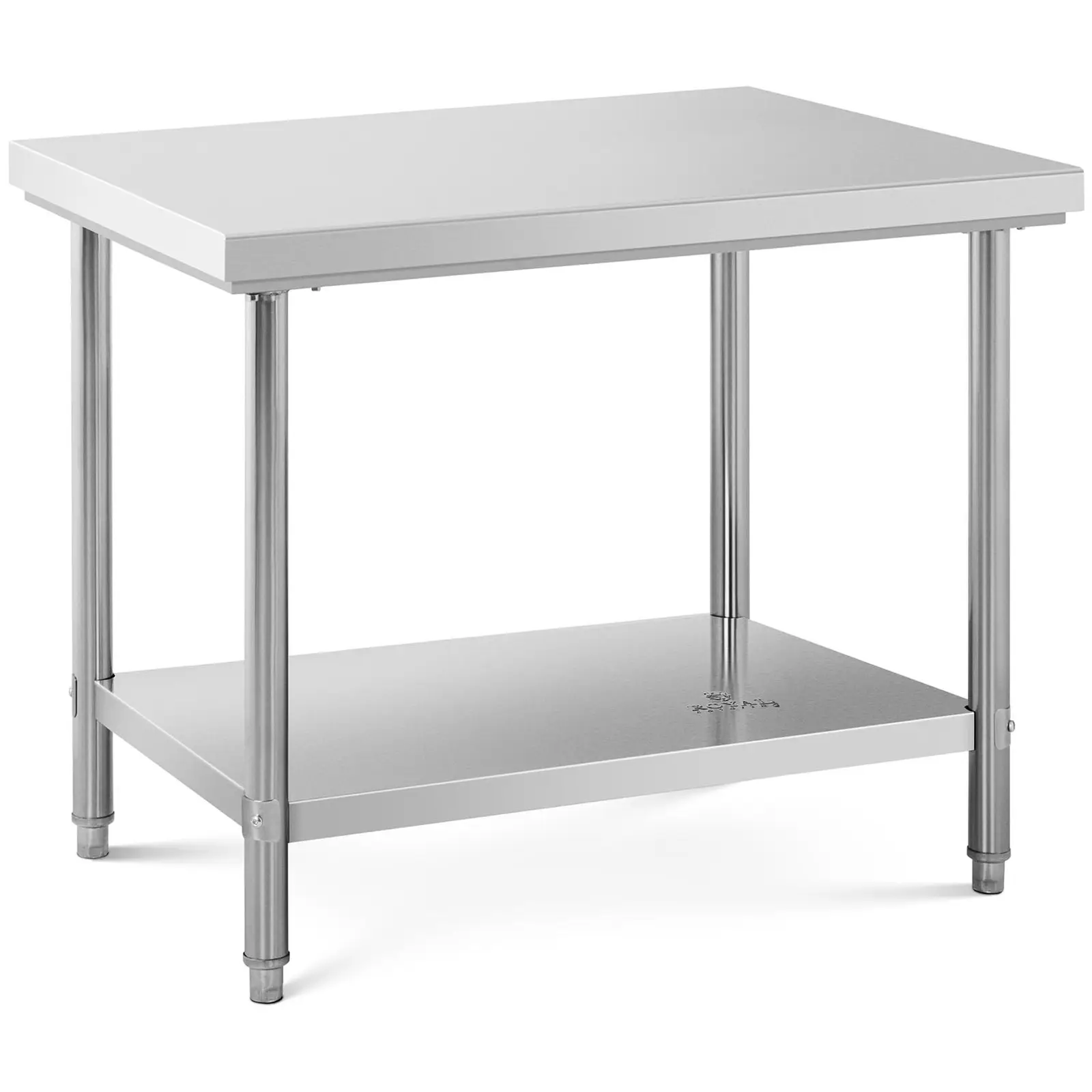 Nerezový pracovní stůl 100 x 70 cm nosnost 190 kg - Pracovní stoly Royal Catering