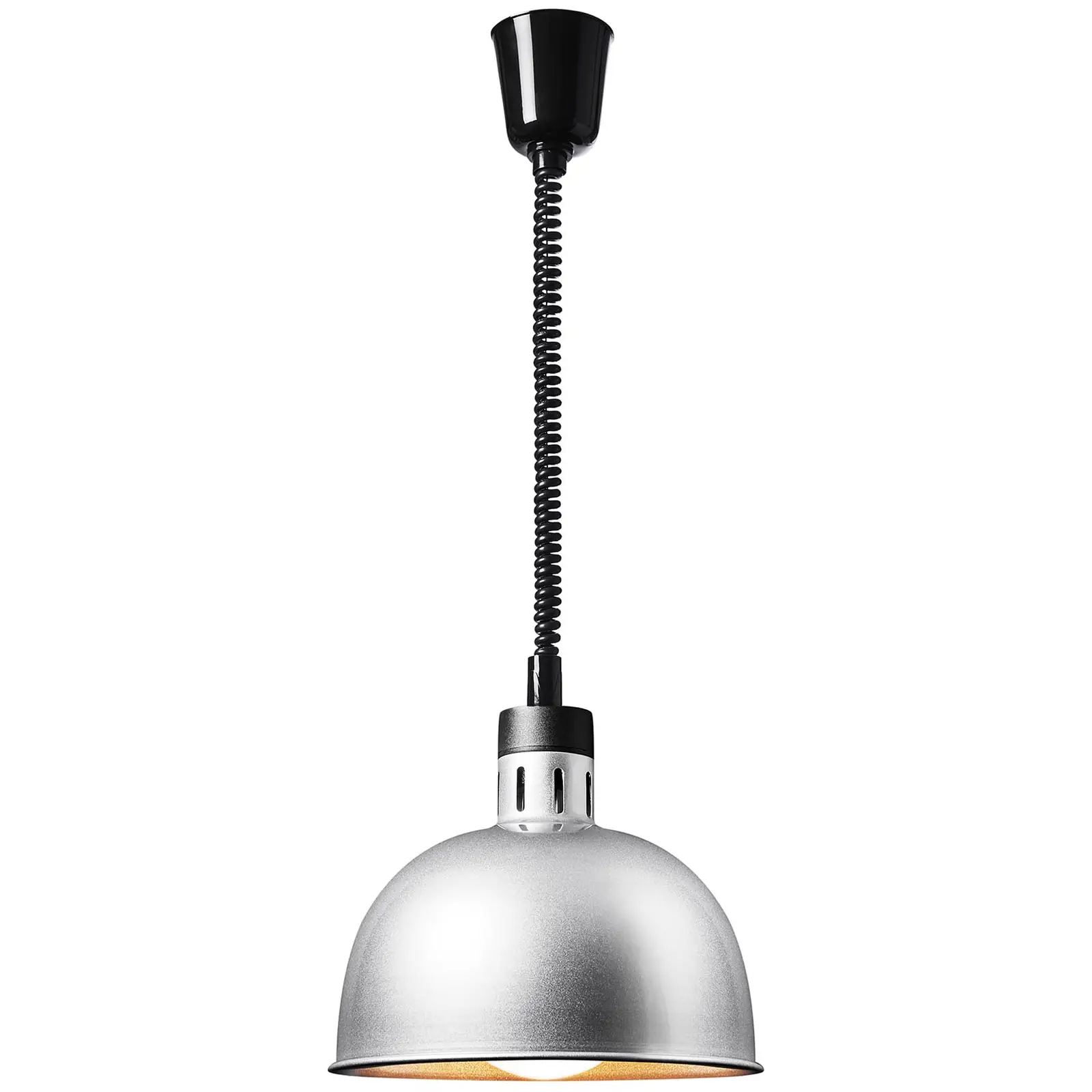 Ohřívací lampa stříbrná 28.5 x 28.5 x 29 cm Ocel - Ohřívací lampy Royal Catering