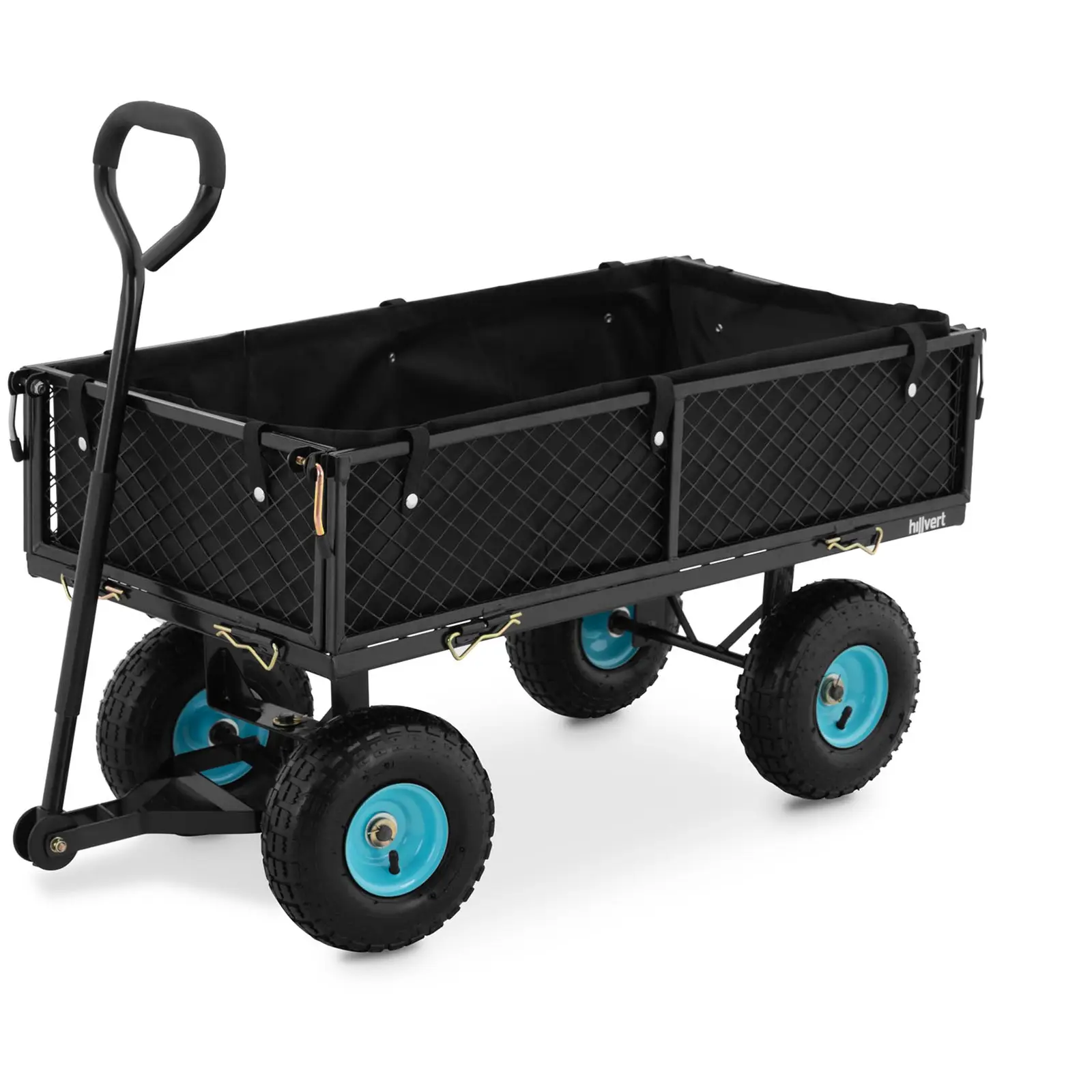 Skládací vozík 300 kg - Zahradní vozíky hillvert